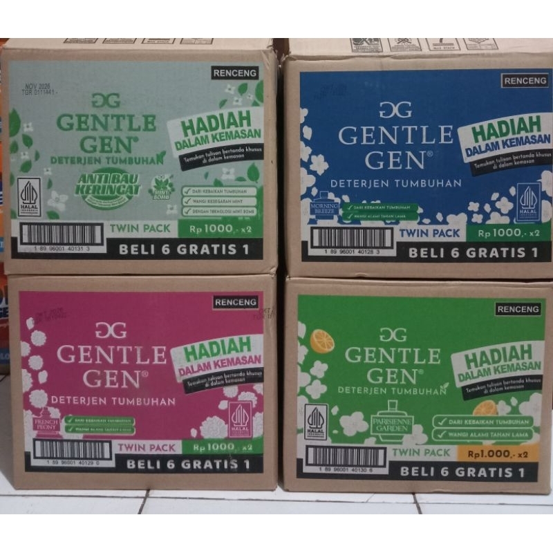 Gentle Gen renceng isi 14saset