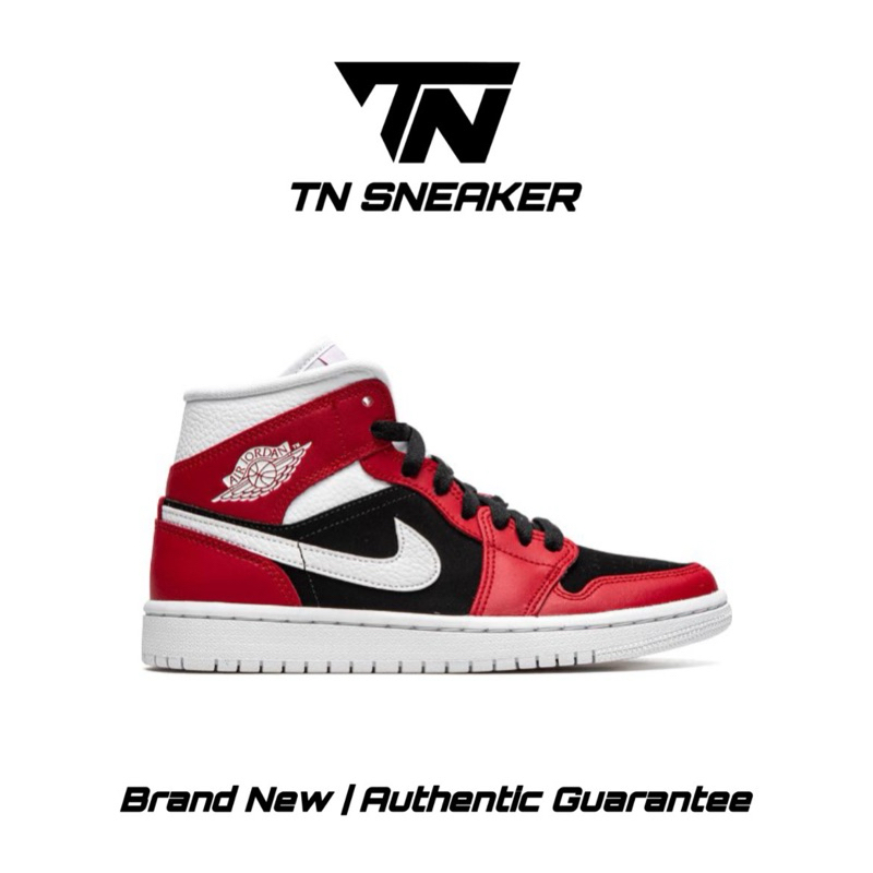 Air Jordan 1 Mid Chicago Gym Red Women