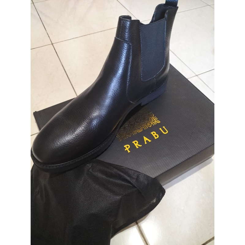 Sepatu Boots Prabu Daksa Ultimate Black