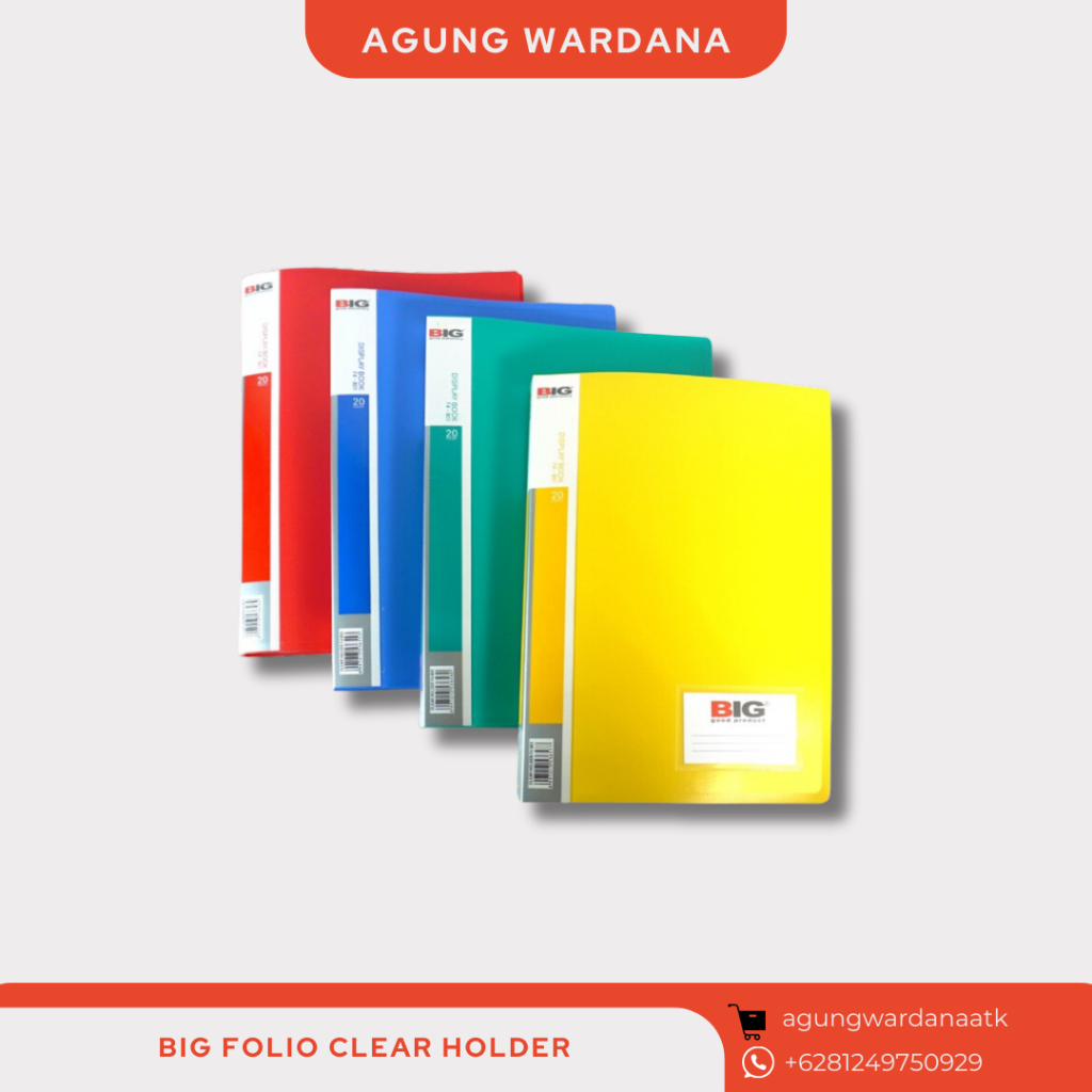 

BIG Folio Clear Holder