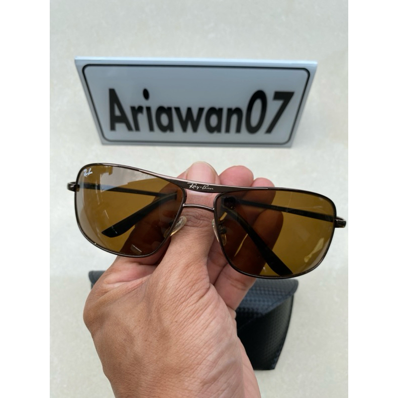 kacamata Ray-Ban RB 8013 full brown  sz 67 13