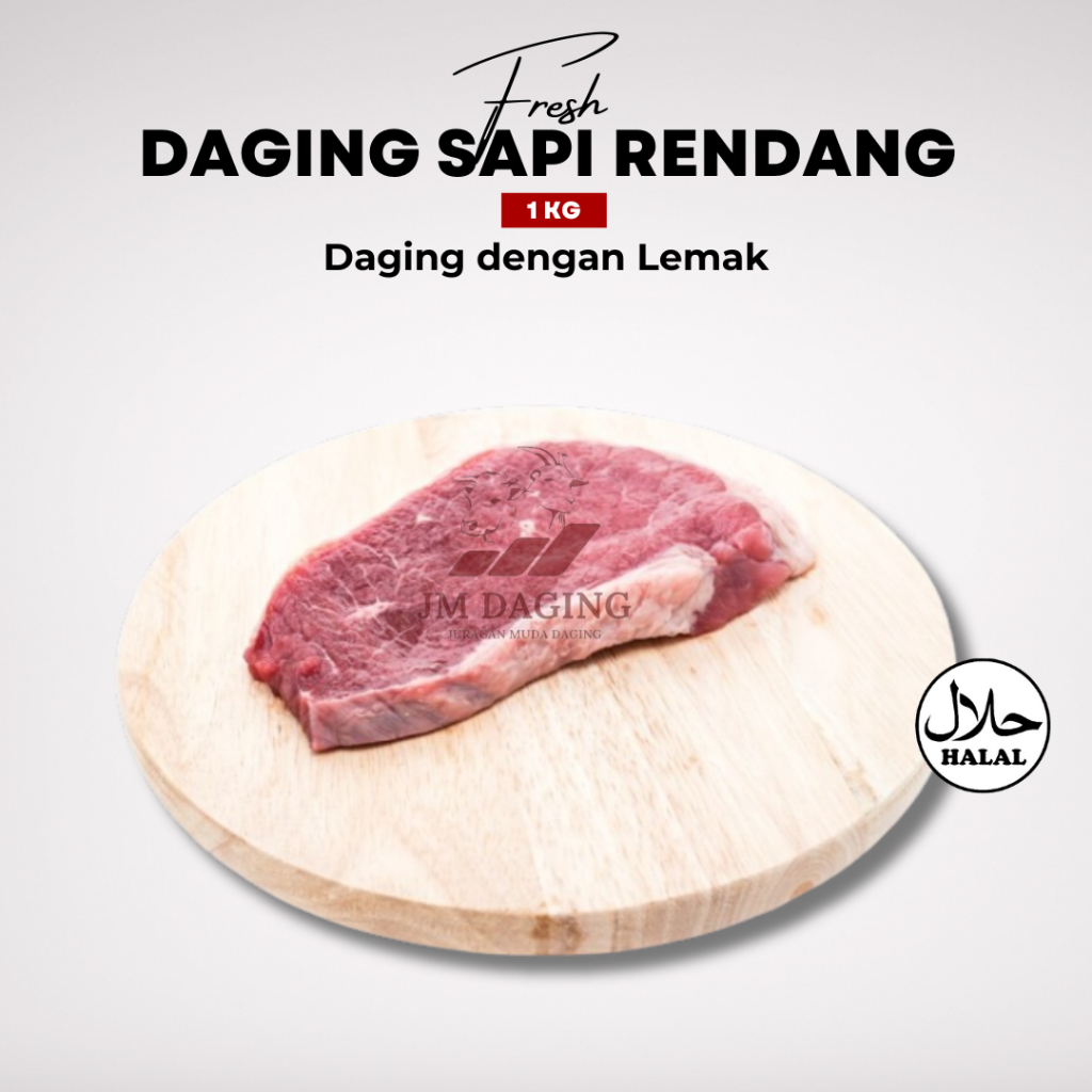 

Daging Sapi Potong Rendang Halal 1kg Tangerang