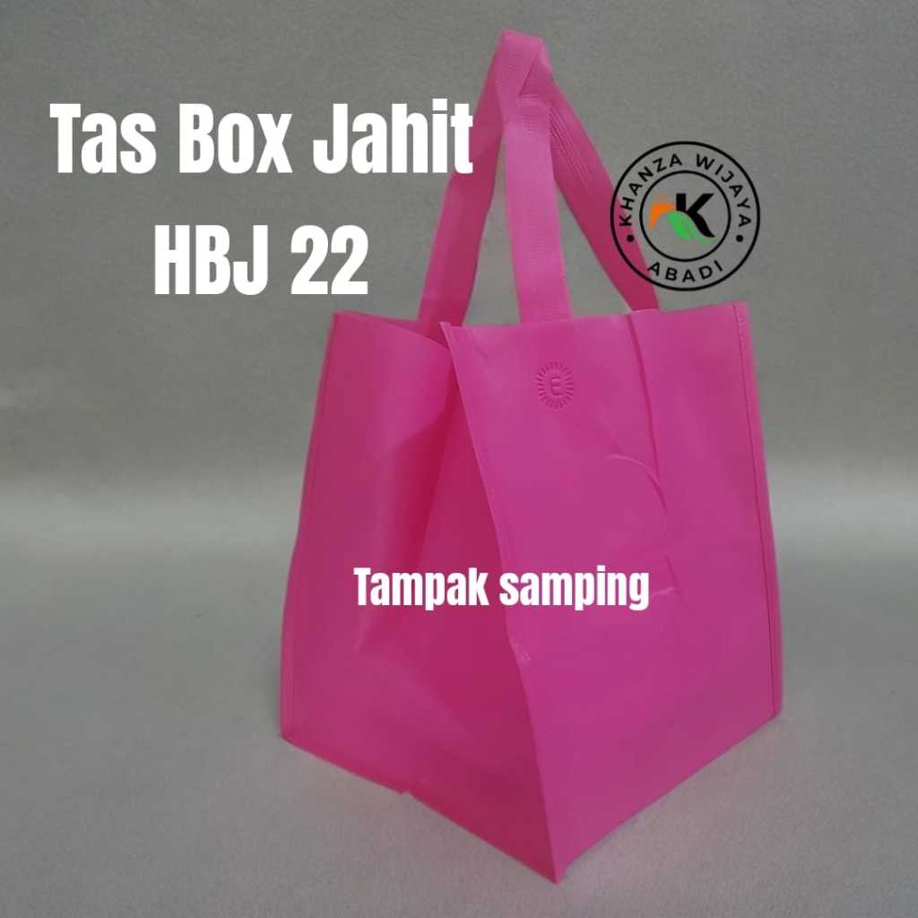 

Tas Spunbond 25x28x24 / Tas Spunbond Box HBJ 22 / Tas Box Jahit / Harga Lusinan