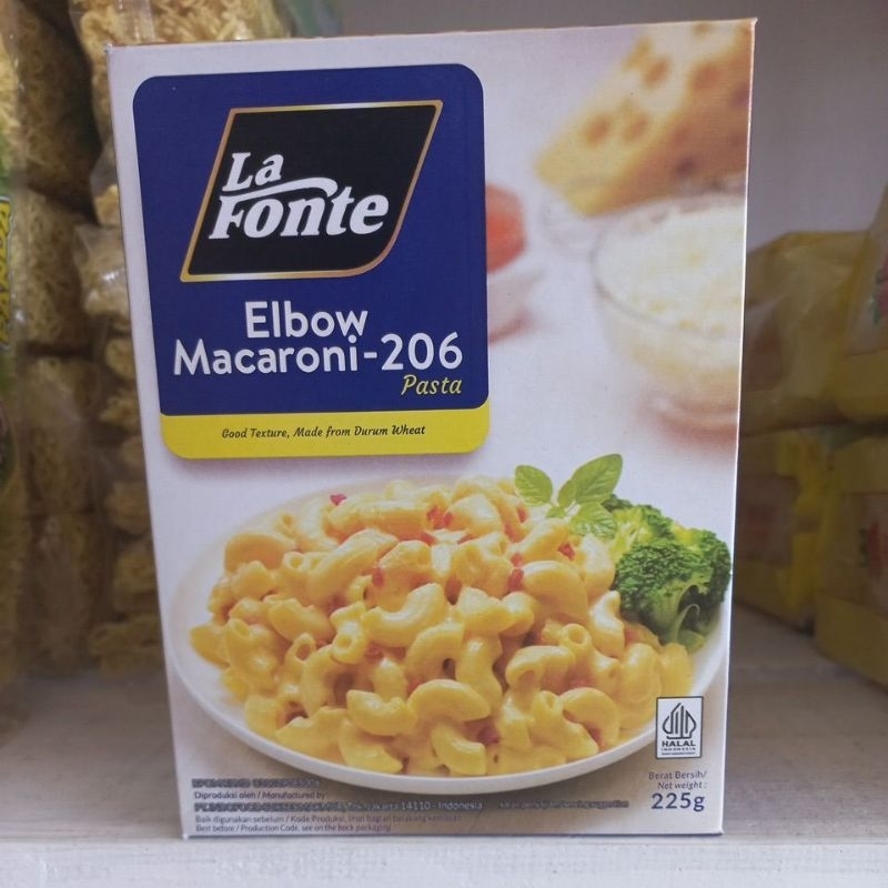 

La Fonte Macaroni Pasta 225gr