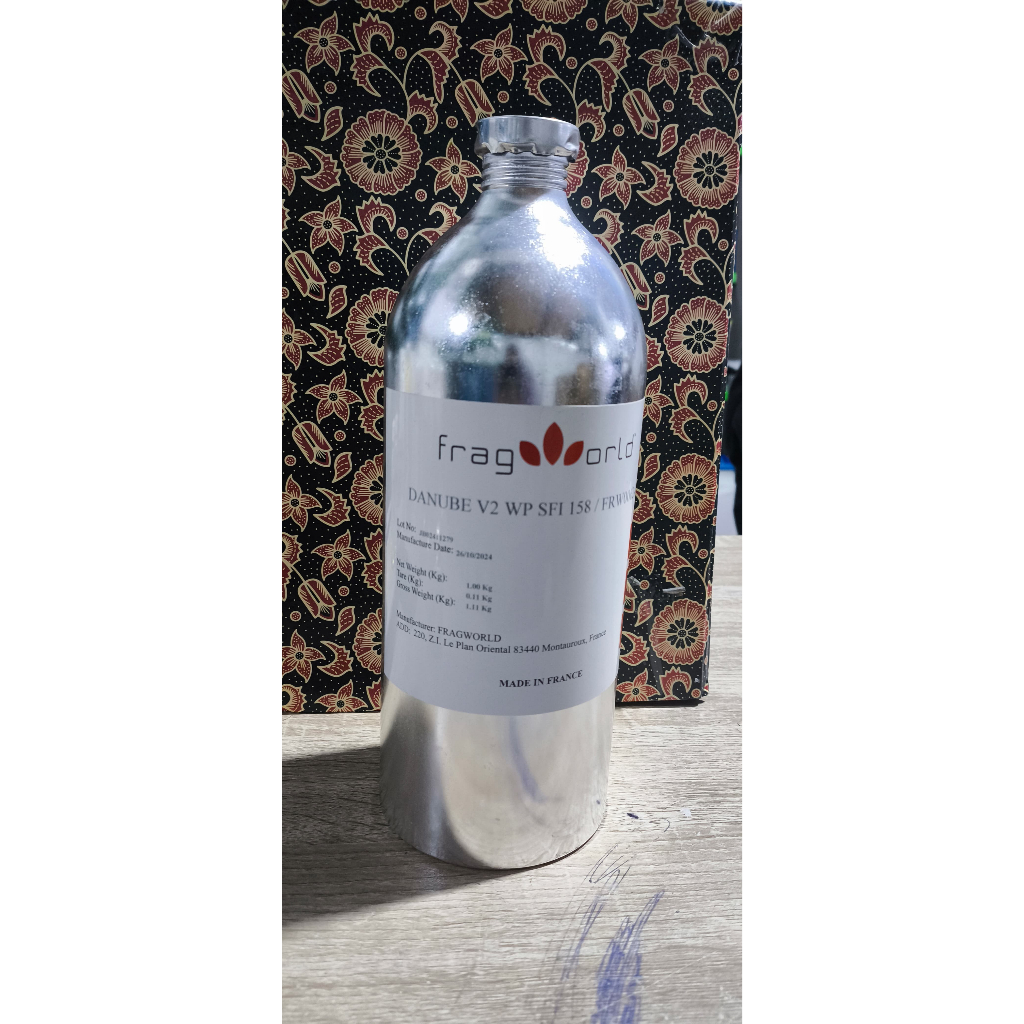 DANUBE SEARAH AROMA BULGARI AQUA BY FRAGWORLD KEMASAN SEGEL 1 KG BIBIT PARFUM UNISEX