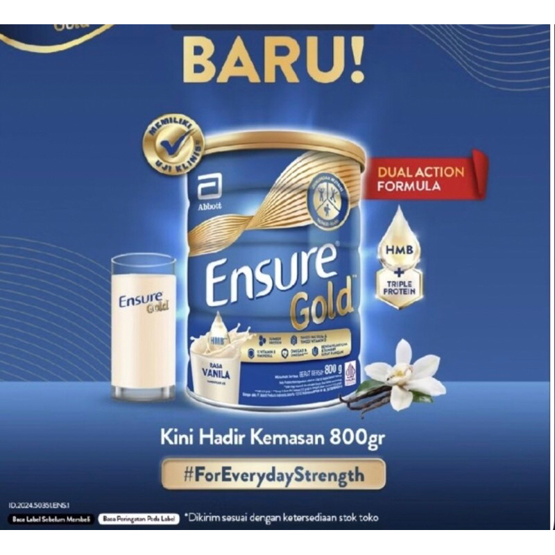 

Ensure Gold 800 gram / 800g