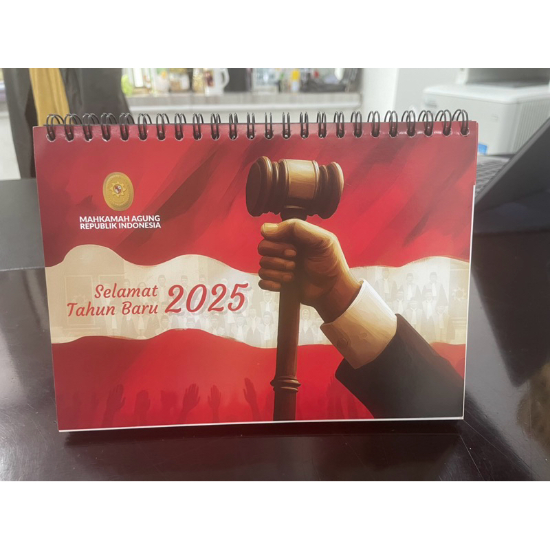 

Kalender Meja Mahkamah Agung Tahun 2025