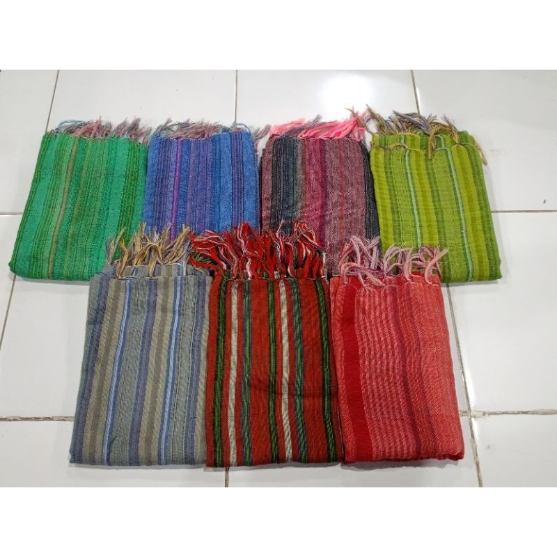 Syal Lurik Batik Scarf Tenun