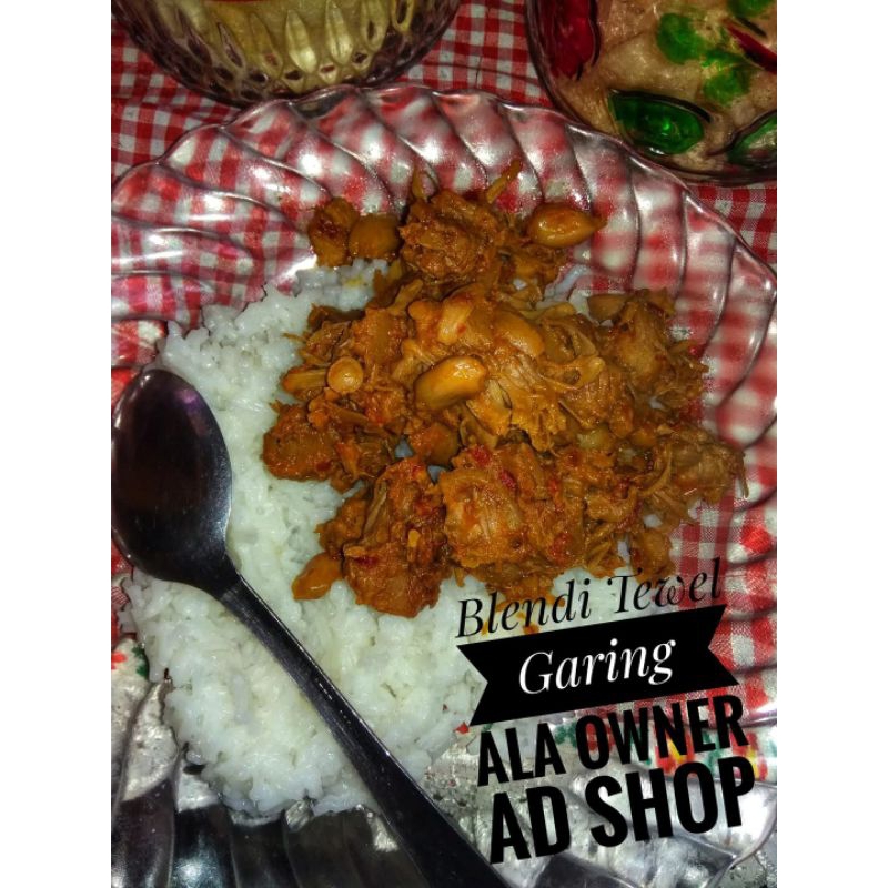 

BLENDI TEWEL KERING KHAS BLITAR