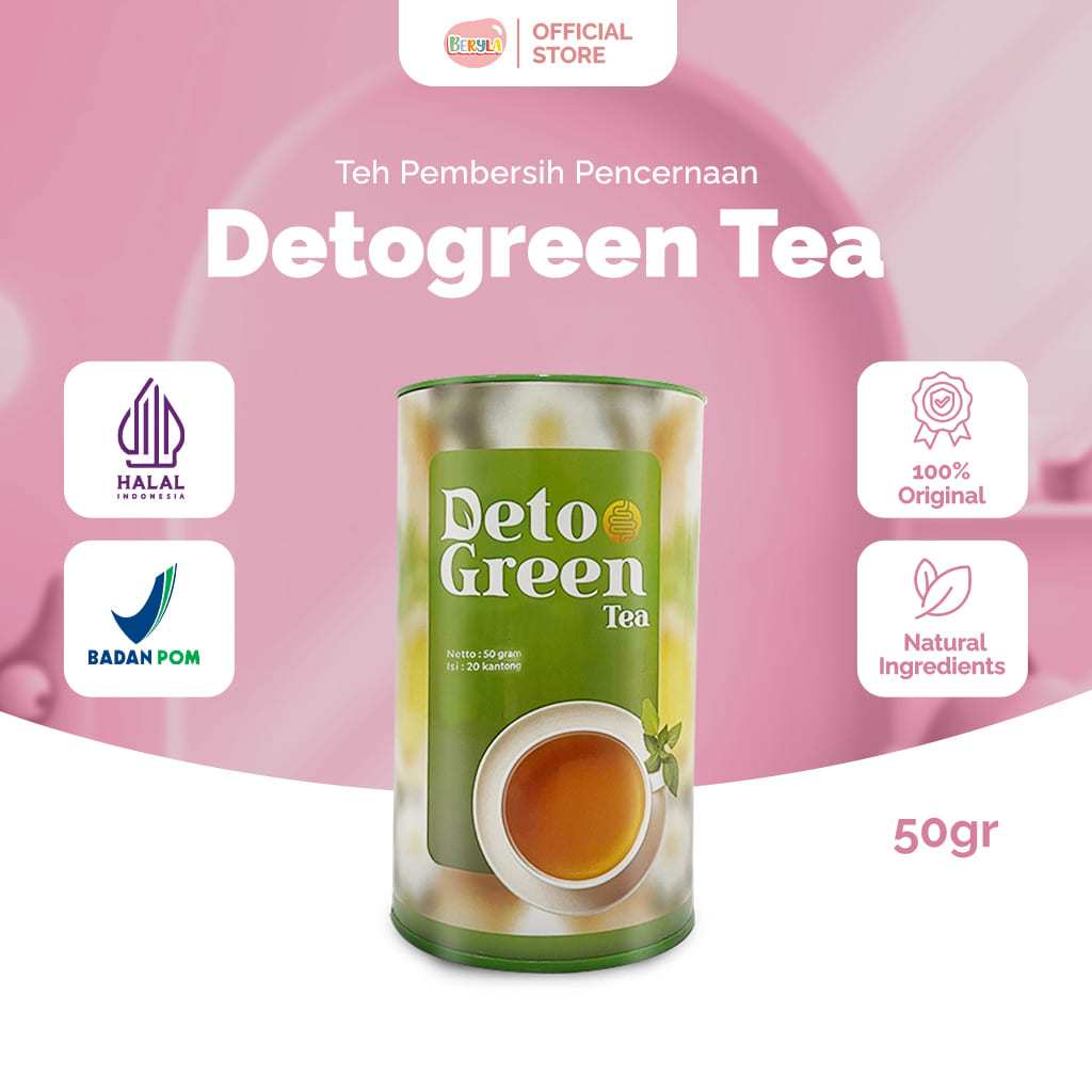 

DetoGreen Teh Membantu Membersihkan Pencernaan