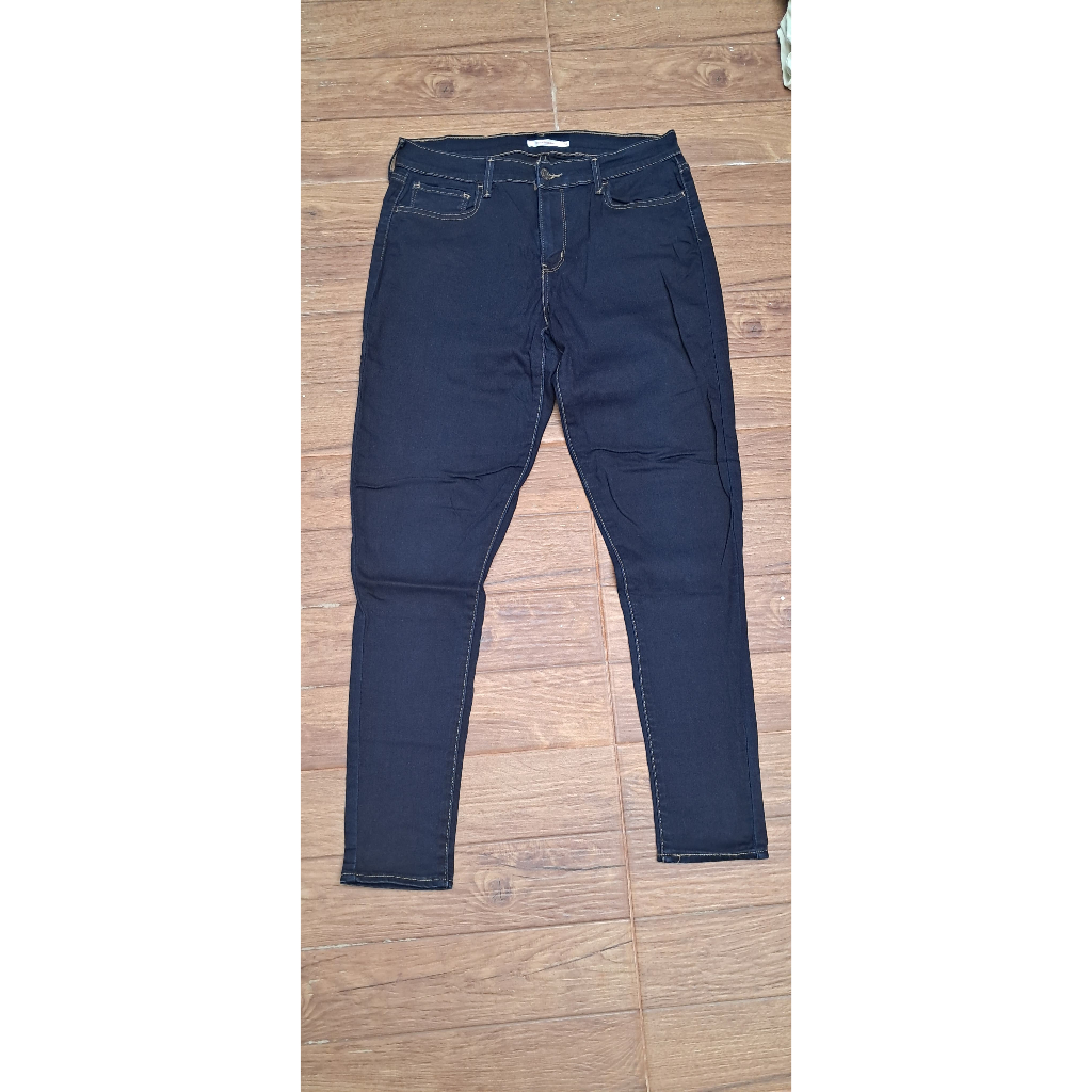 Celana Jeans Wanita super skinny levis 710 original size 32 strech