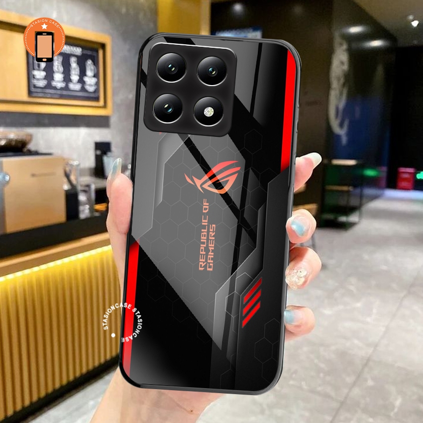 STC_Softcase glass Xiaomi Redmi 14T Terbaru Casing hp redmi xiomi pelindung belakang kesing handphon