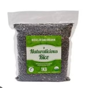 

Beras Hitam Organik 1Kg Naturalicious Rice