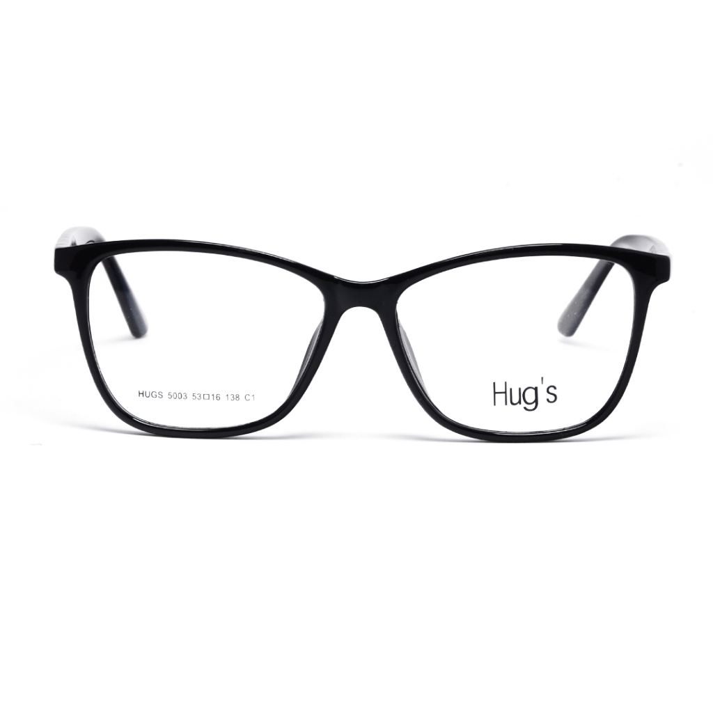 Optik Tunggal Frame kacamata HUG'S ; 5003 ; C1 (BLACK) - 53