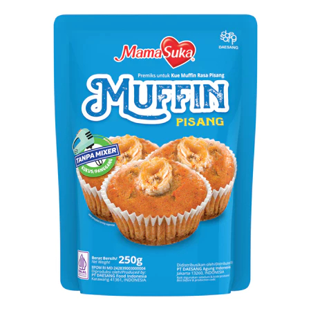 

MamaSuka - Muffin Banana 250 gr