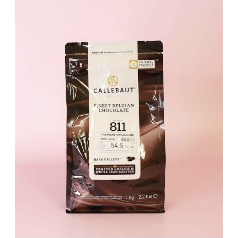 

Callebaut Chocolate - 811 - 1kg Callets 54,5%