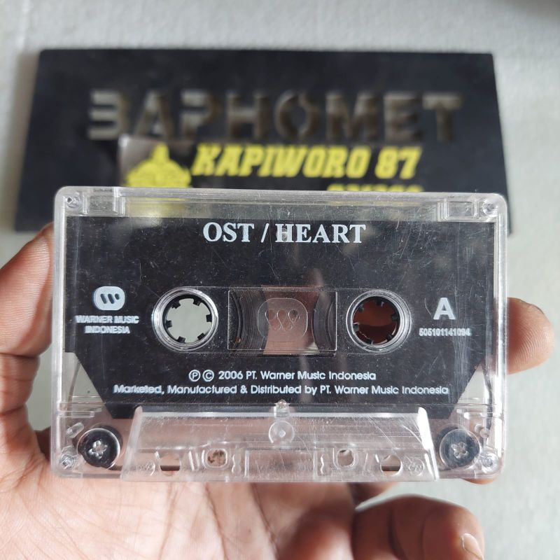 Kaset Pita Ost Film Heart, minus tidak ada cover