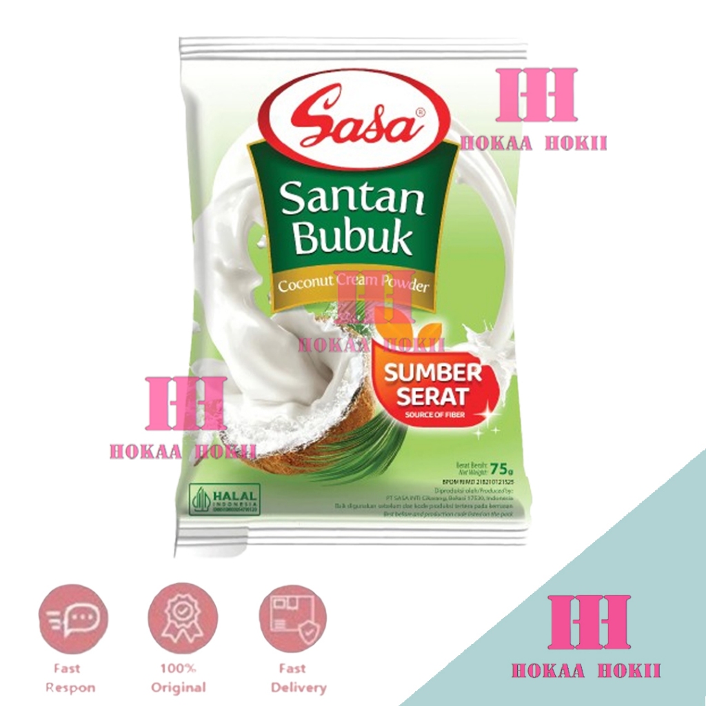 

Sasa Santan Bubuk Kelapa Asli 75gr