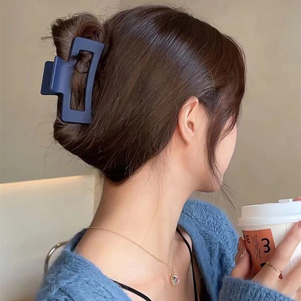 Jepit Rambut Kotak Korea - Jepit Rambut Persegi Korea