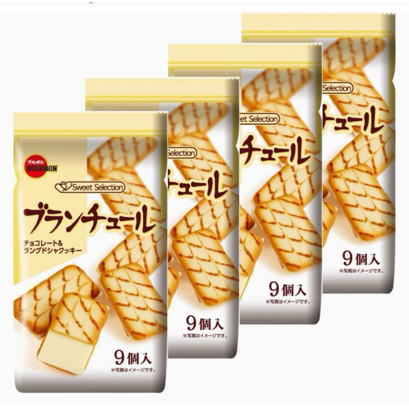 

Bourbon Blanchule snack lidah kucing jepang