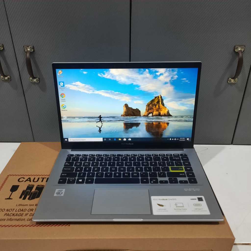 Laptop Asus Vivobook X413JA, Intel Core i3-1005G1, Gen 10Th, Ram 4 /128Gb, UHD Graphics, Super Slim,