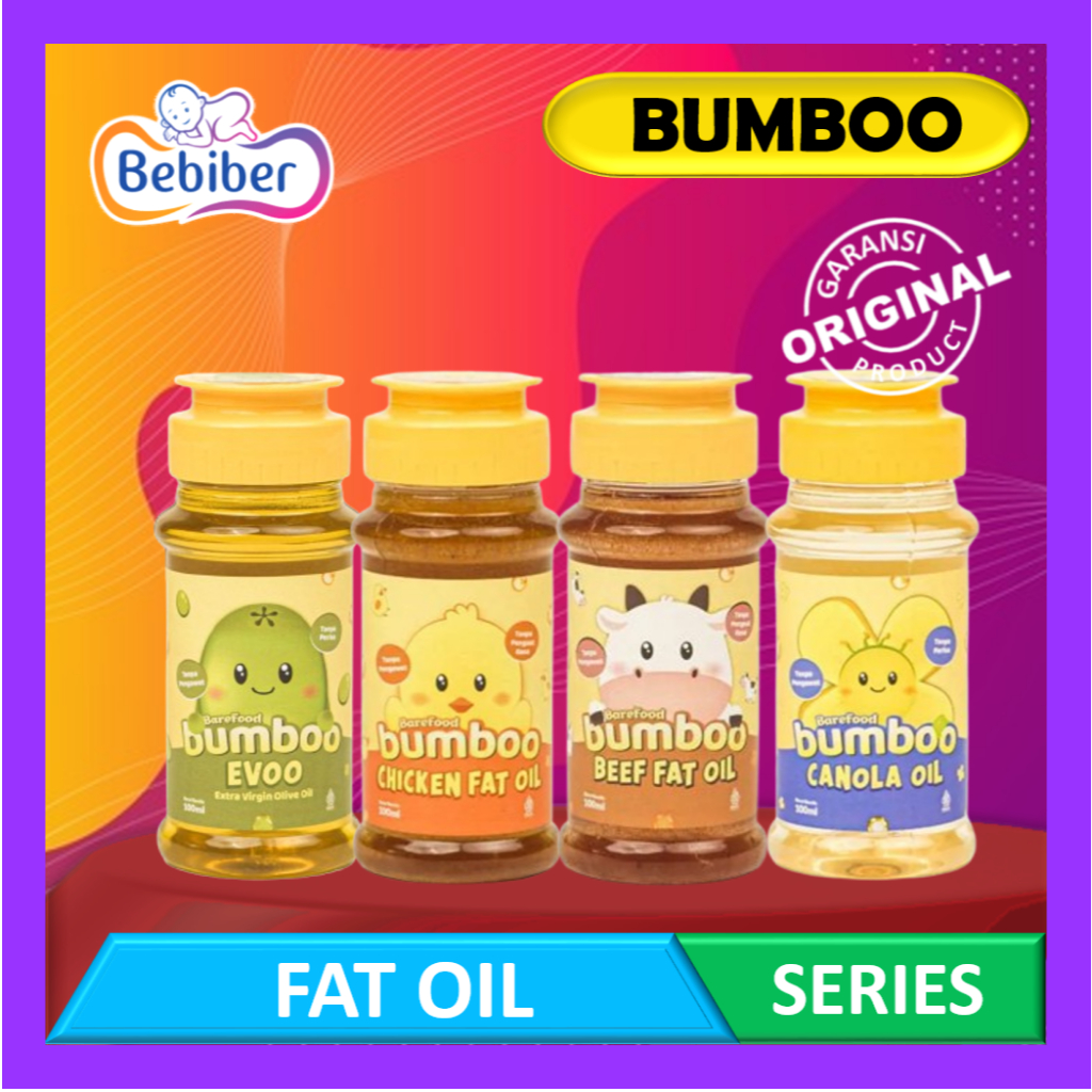 

Bumboo Minyak Mpasi / Beef Oil / Chicken Oil / Canola / Minyak Evoo / Bumbo Asi Booster / Bebiber