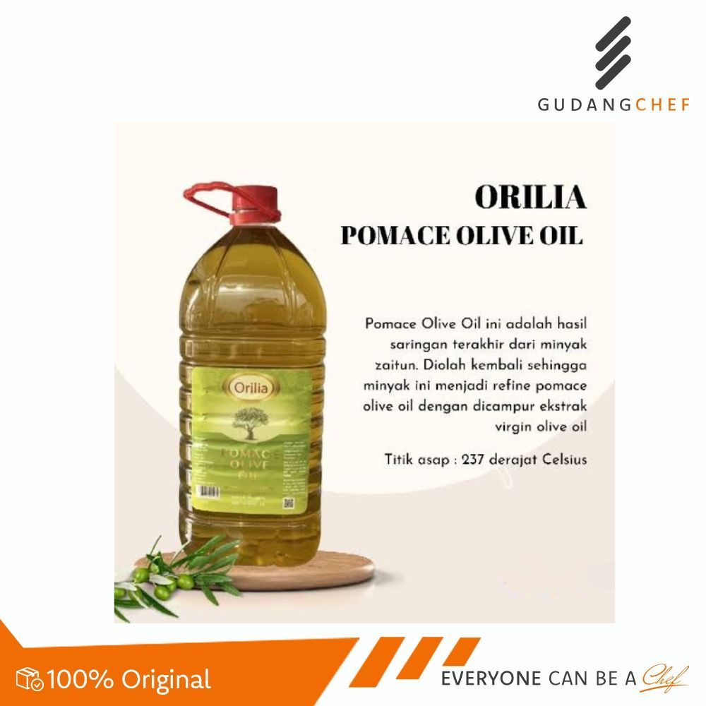 

ORILIA Pomace Olive Oil 5 Liter / Minyak Zaitun