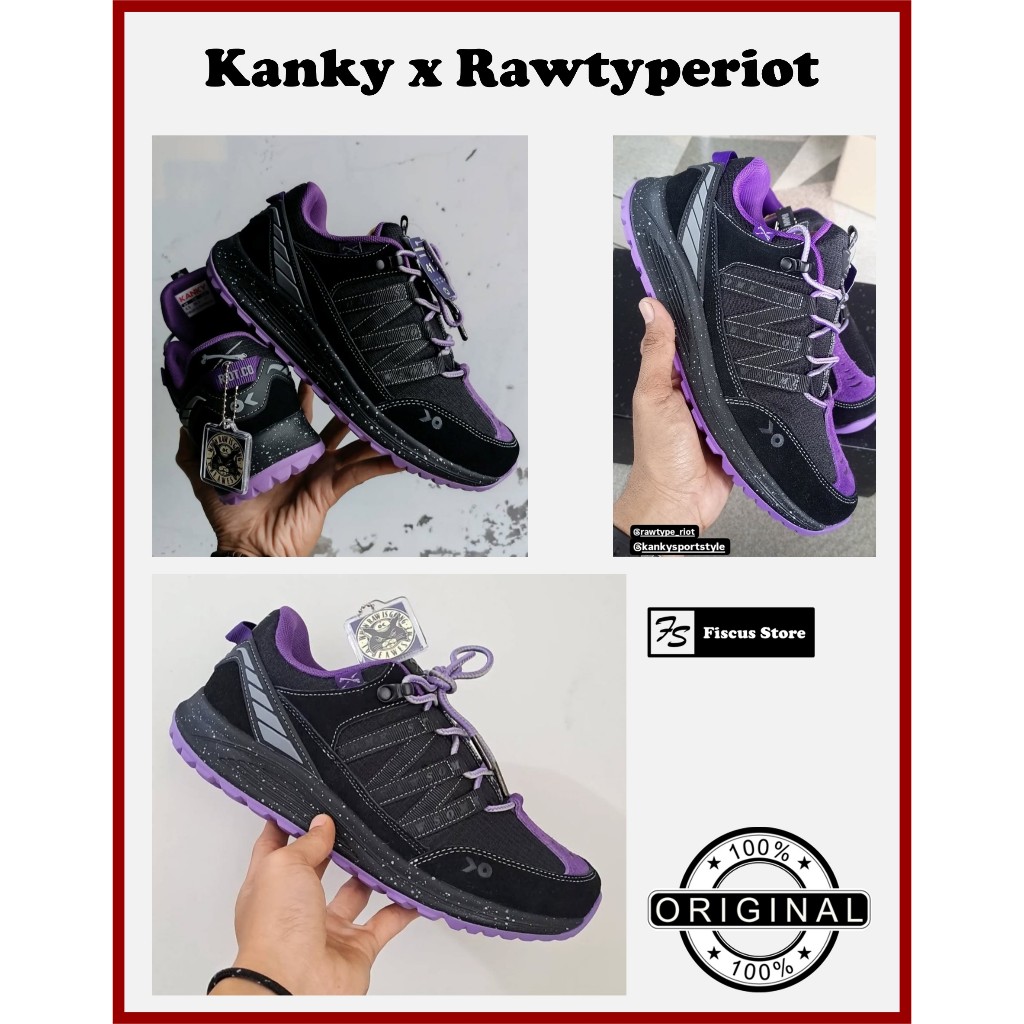 [ORIGINAL] KANKY x RAWTYPERIOT Story Kitadake - Sepatu Casual Sport Style Pria Dewasa