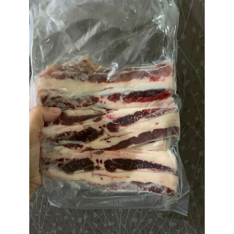 

Beef Slice AUS short plate 500gr