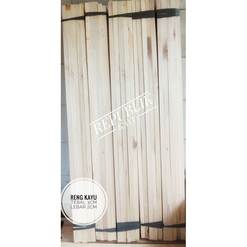 2x3 RENG KAYU 2METER PAKET MURAH KAYU 2X3 KAYU RENG ISI 10BATANG RENG KAYU KASAR BELUM DI SERUT