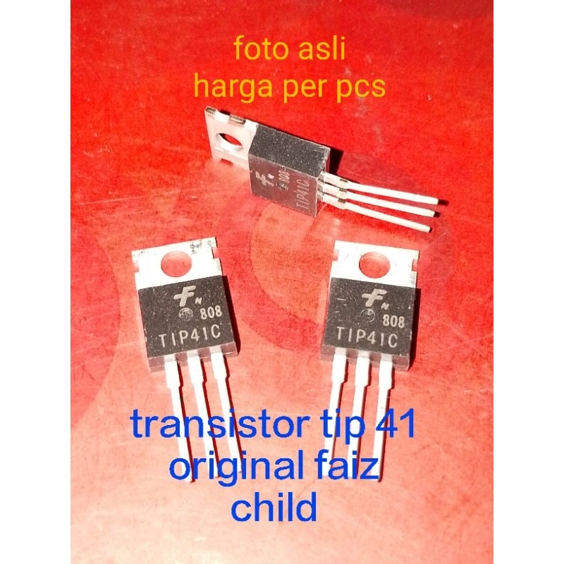 transistor tip 41 kwalitas original