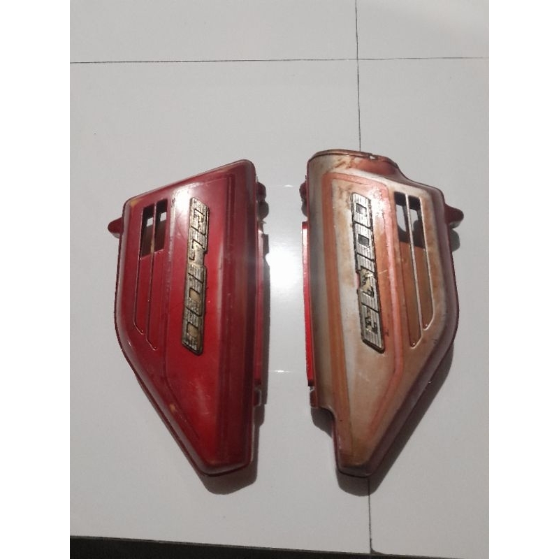 cover aki gl 100 tempong aki gl 100 gl 125 kondisi ori cat ori emblem tempong gl 100 tutup aki gl 10