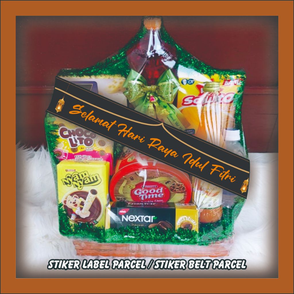 

Stiker Label Parcel Belt Slempang Hampers Jan25