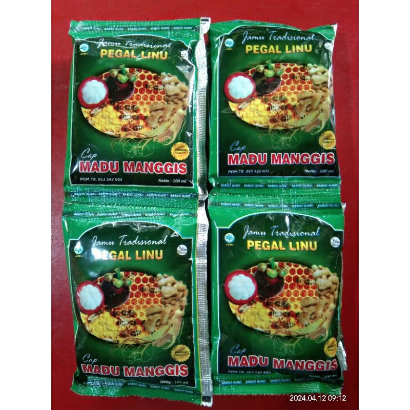 

Madu Manggis isi 12 sct/isi 6 sct