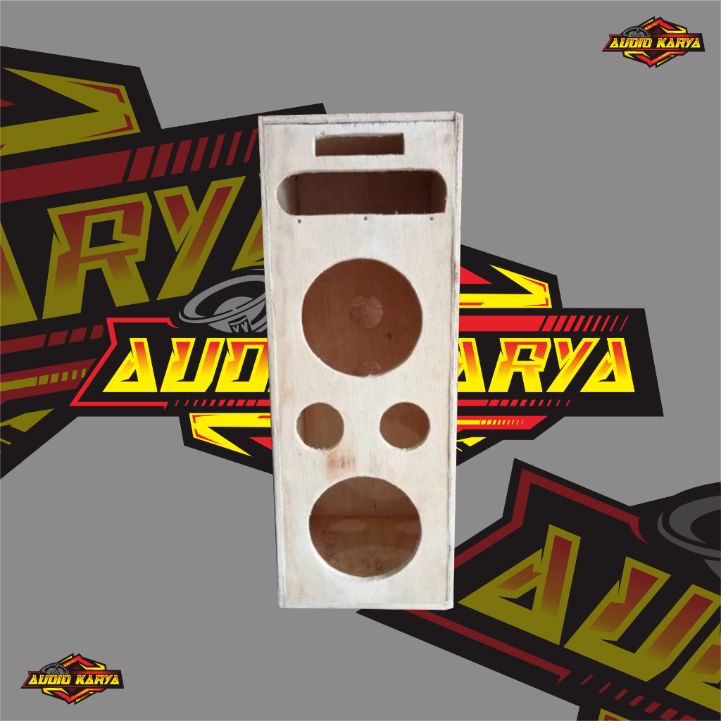 BOX Speaker aktif 5 inch dobel +tuwiter - Audio Karya