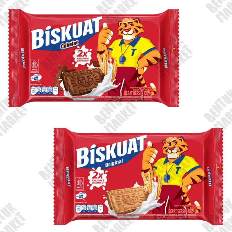 

BISKUAT Coklat 106,4gr / BISKUAT Original 106,4gr / Biskuit / Cemilan