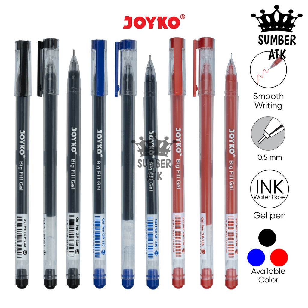

Diskon Harian Spesial Gel Pen Pulpen Pena GP33 Big Fill Gel 5 mm