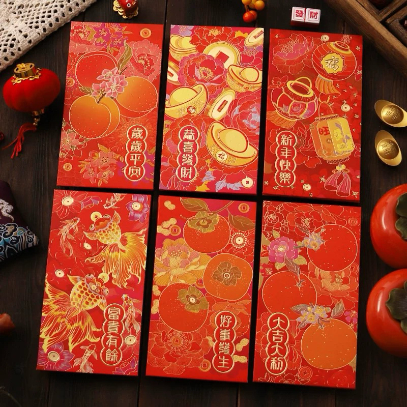 

angpao mewah imlek 2025 fu cantik