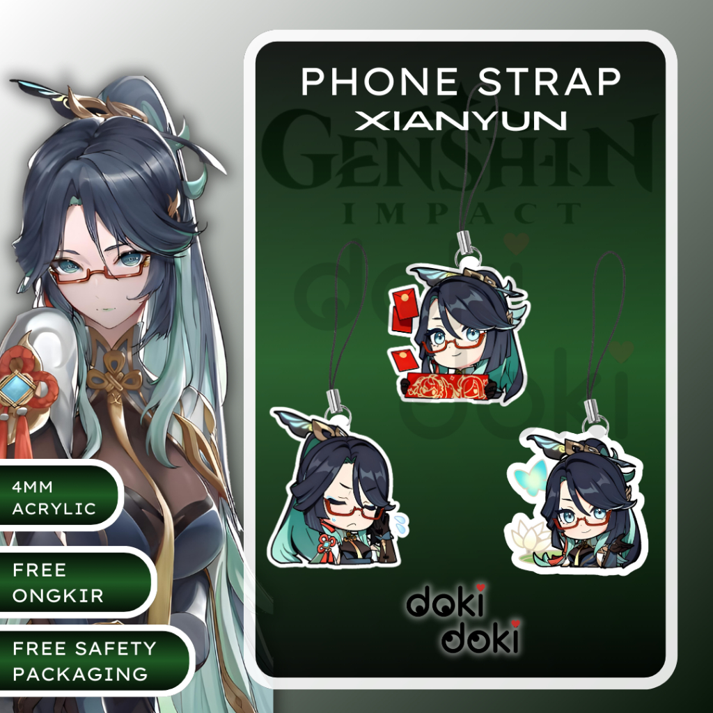 PHONE STRAP XIANYUN GENSHIN IMPACT