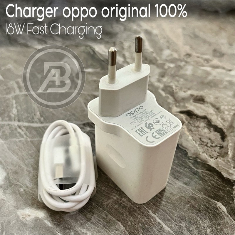 Charger Ori Copotan Oppo Fast Charging 18w Hp A52 | A53 | A54 | Reno 4f