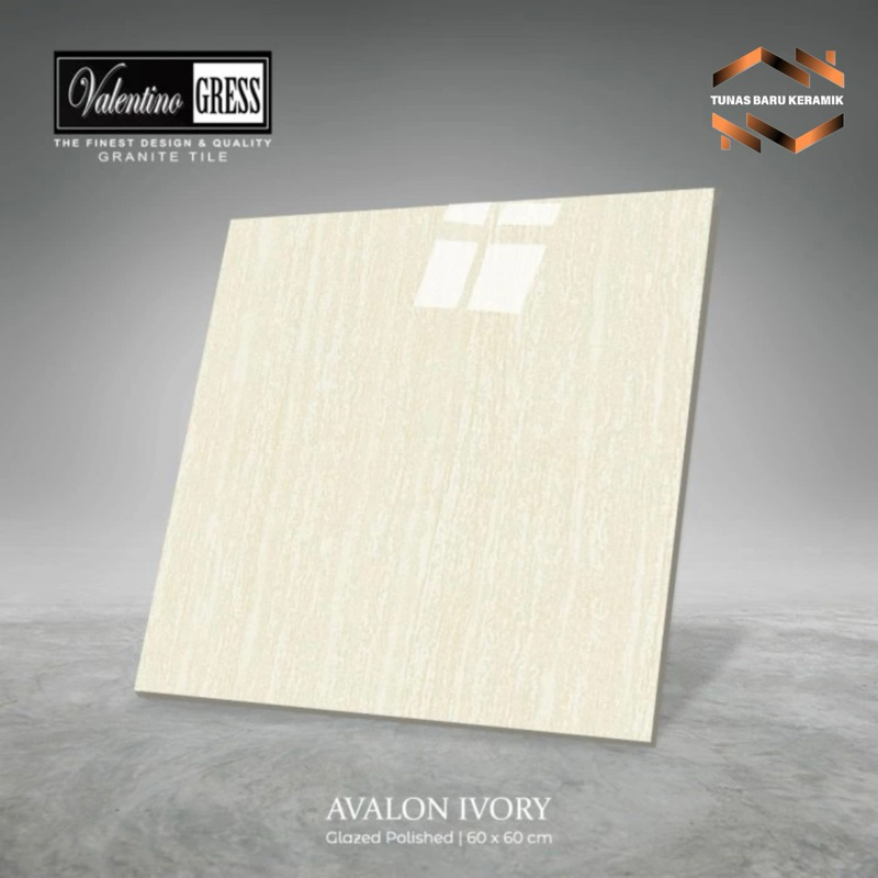 Granit 60x60 Valentino Gress Avalon Ivory | Glazed Polished