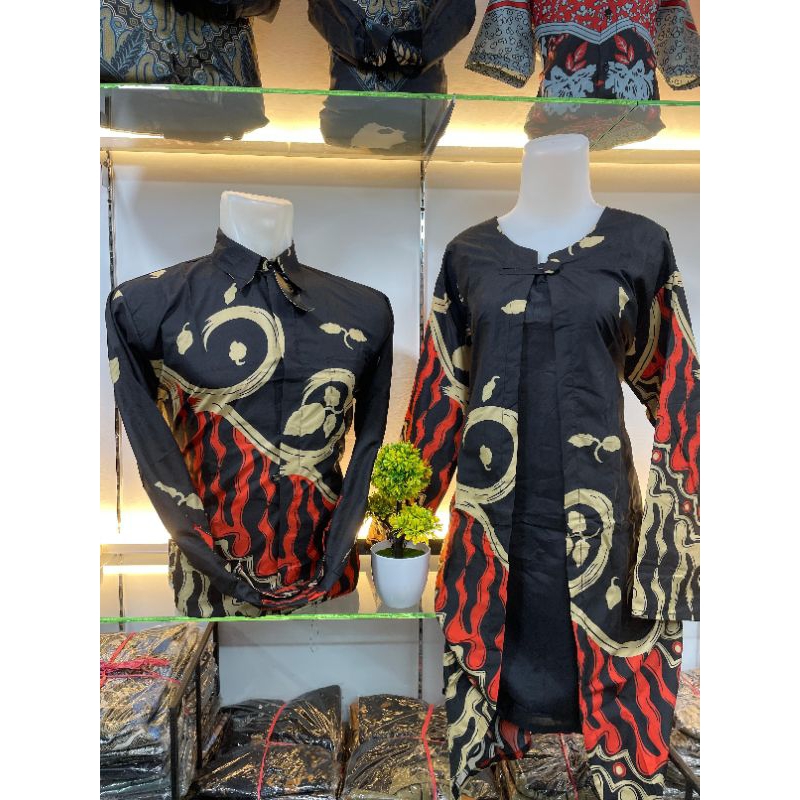 couple batik wanita, pria dan anak murah Medan