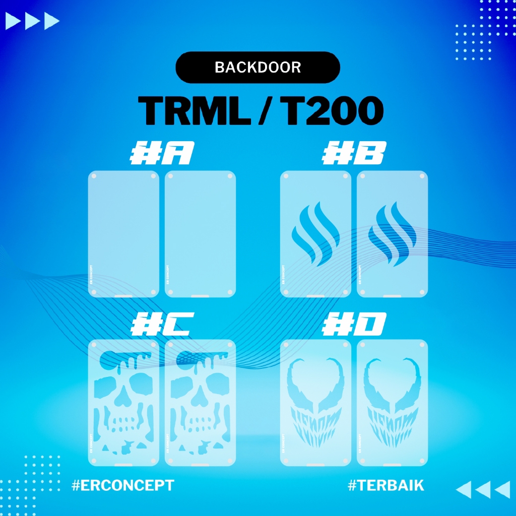 

Er Concept New Accrylic Clear & Print T200