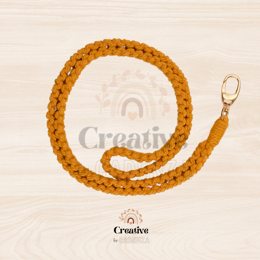 

Creative by Cadenza - Lanyard Macrame Lanyard Name Tag Gantungan Id Card Tali ID Card Lanyard HP