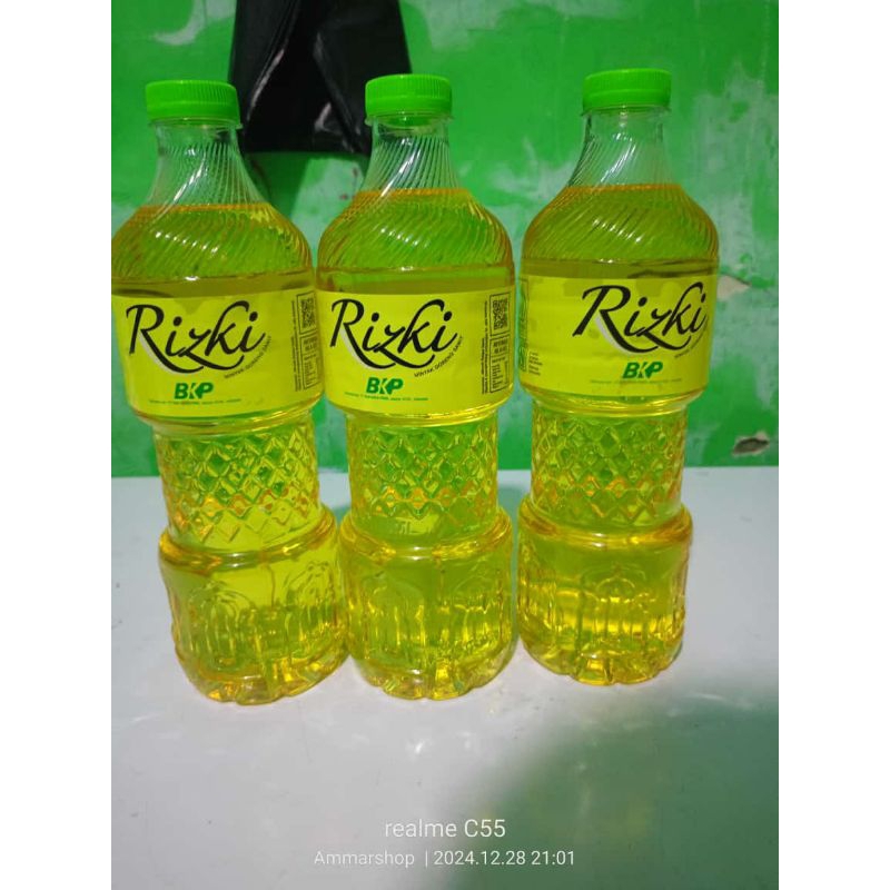 

MINYAK GORENG RIZKI BKP 800ML