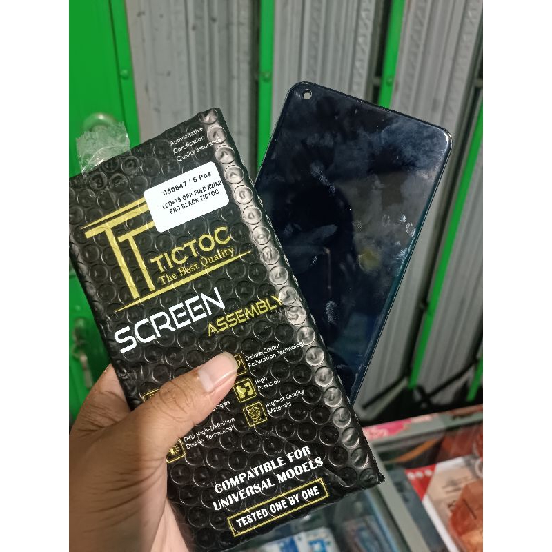 LCD oppo find x2 pro normal jaya murah copotan merek tiktoc