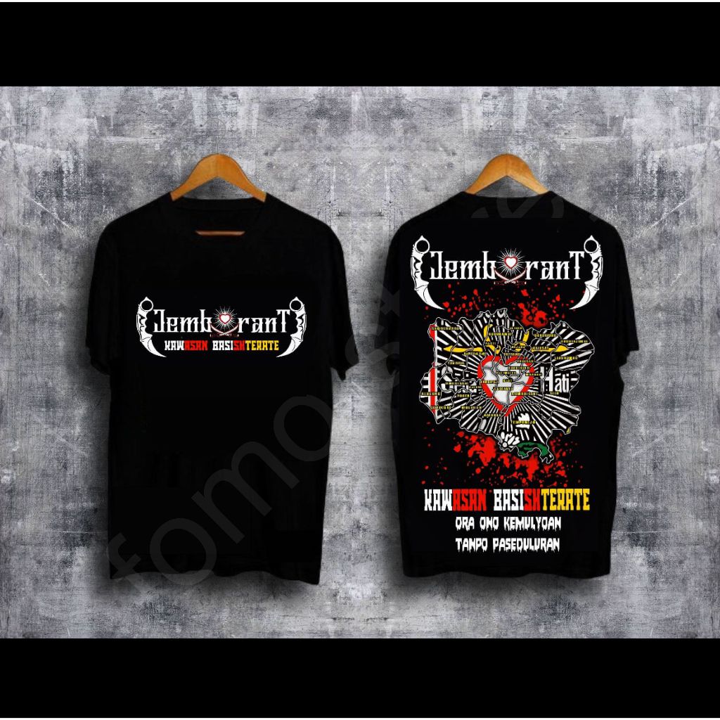 kaos lawasant | atribut PSHT | Peta Jember
