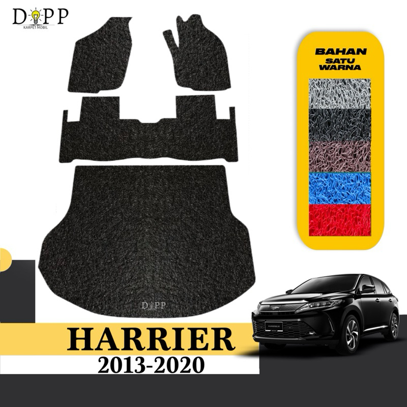 Karpet Mobil Harrier Gen 3 / Karpet Mobil Mie Bihun Toyota Harrier 2013-2020
