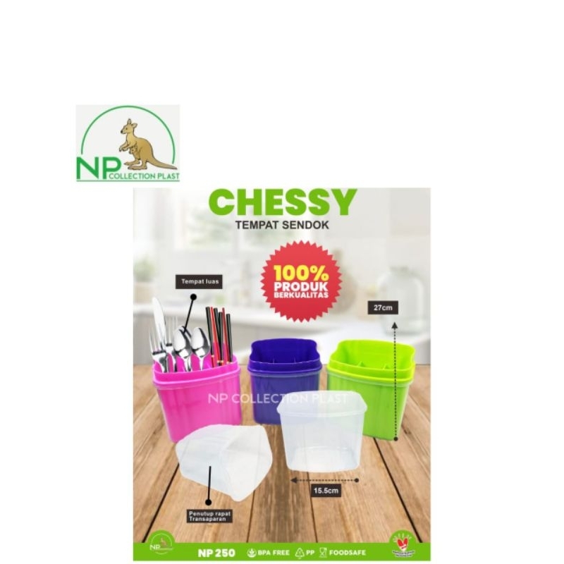 Tempat Sendok/NP Collection Plast Chessy Tempat Sendok NP250
