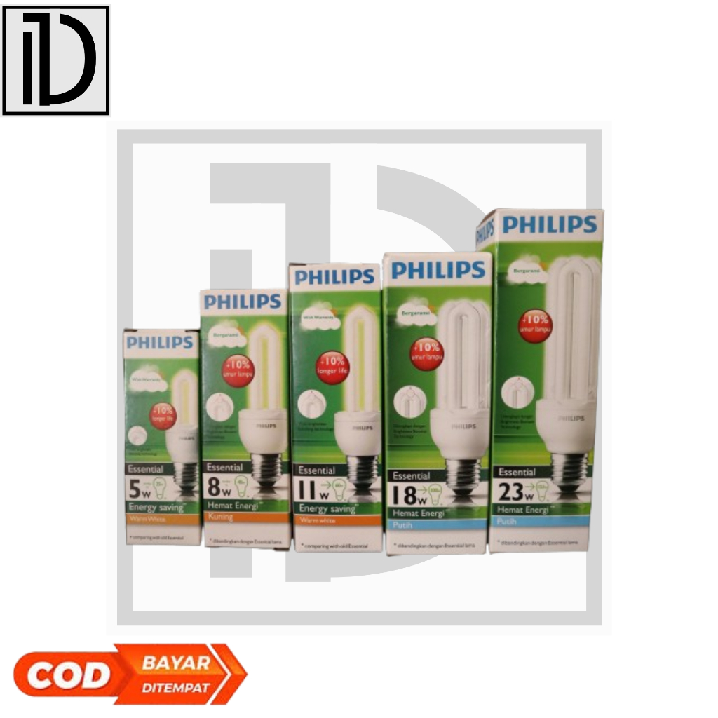 LAMPU PHILIPS MURAH ORIGINAL DAN HEMAT ENERGY LAMPU PHILIPS ESSENTIAL MURAH LAMPU PHILIPS PUTIH KUNI